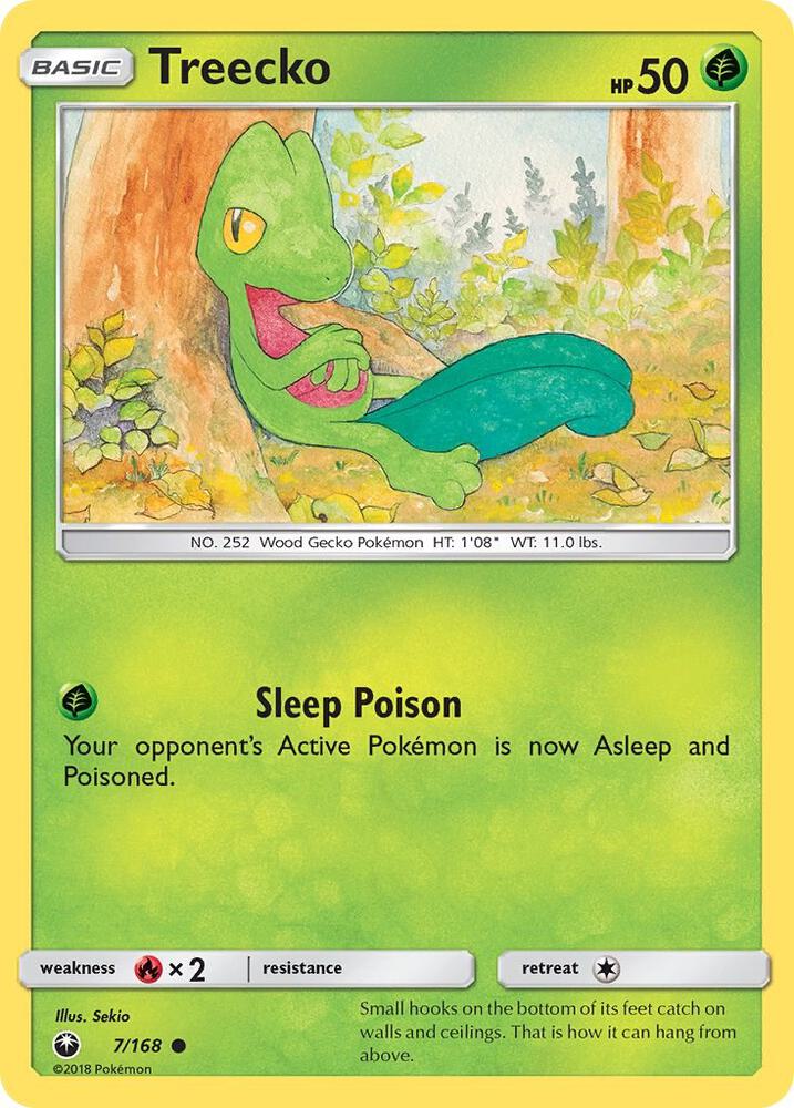 Treecko (7) card image