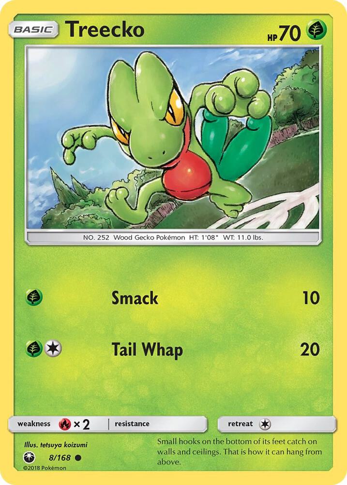 Treecko (8) card image