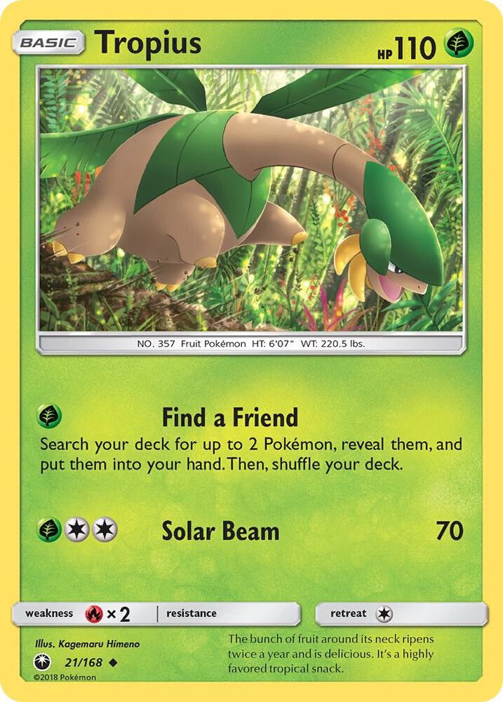 Tropius card image
