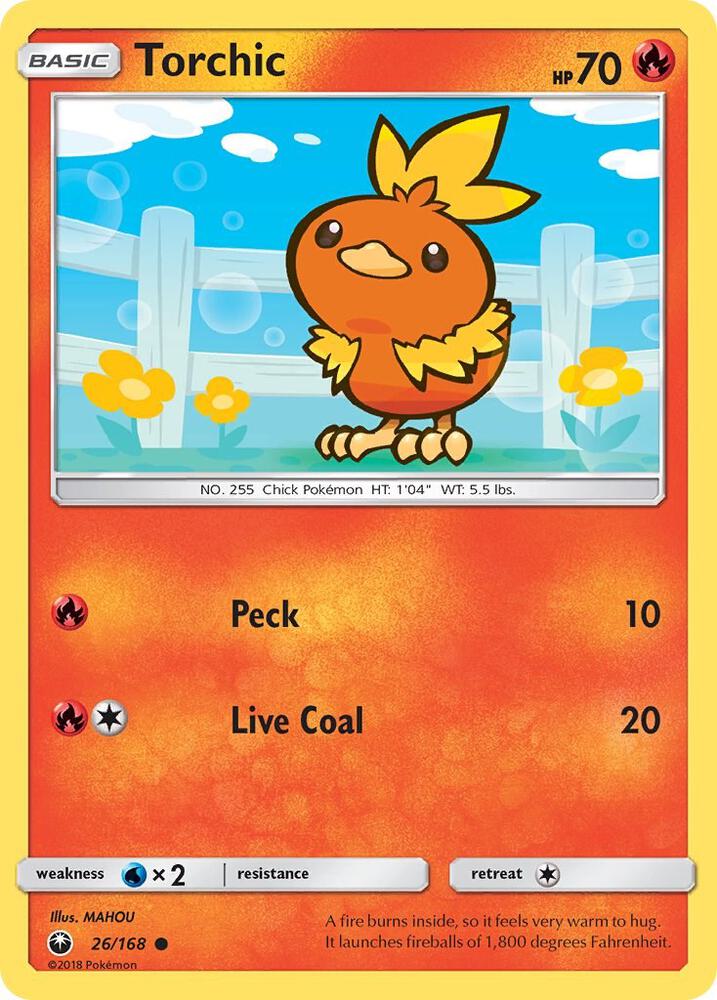 Torchic (26) card image