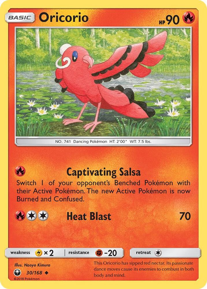 Oricorio (30) card image