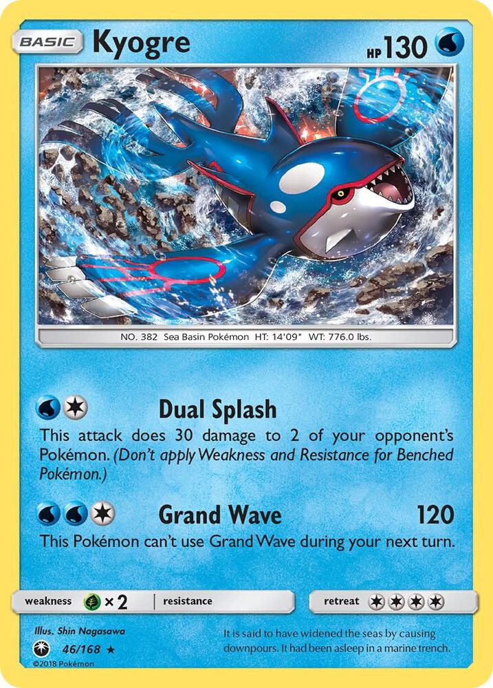 Kyogre card image
