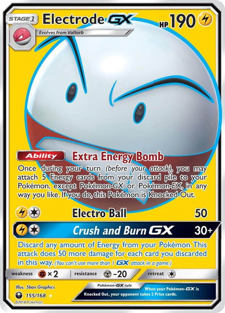 Electrode GX (Full Art) card image