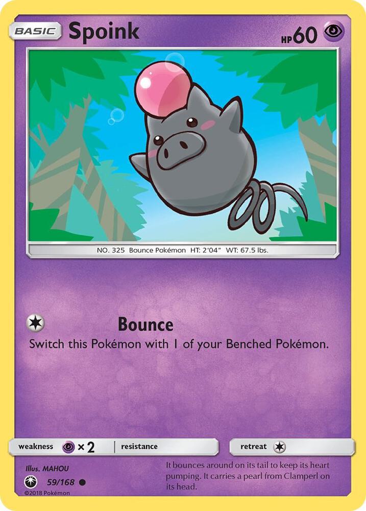 Spoink card image