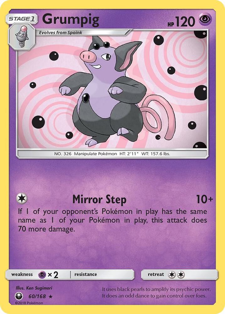 Grumpig card image