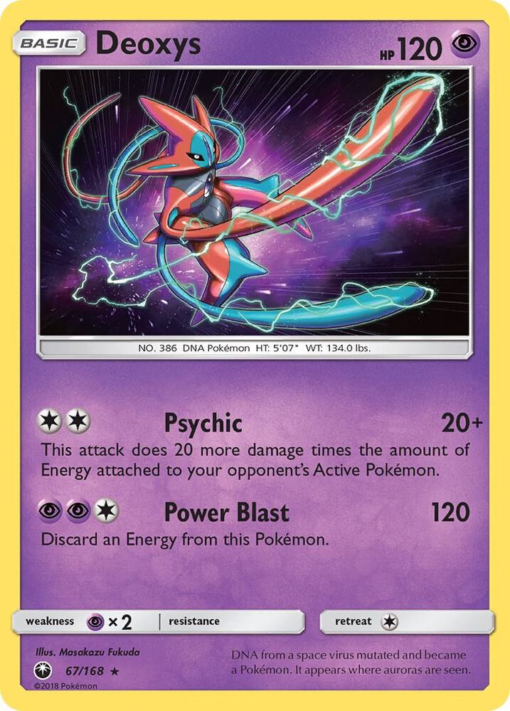 Deoxys (67) card image
