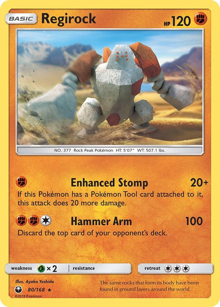 Regirock card image