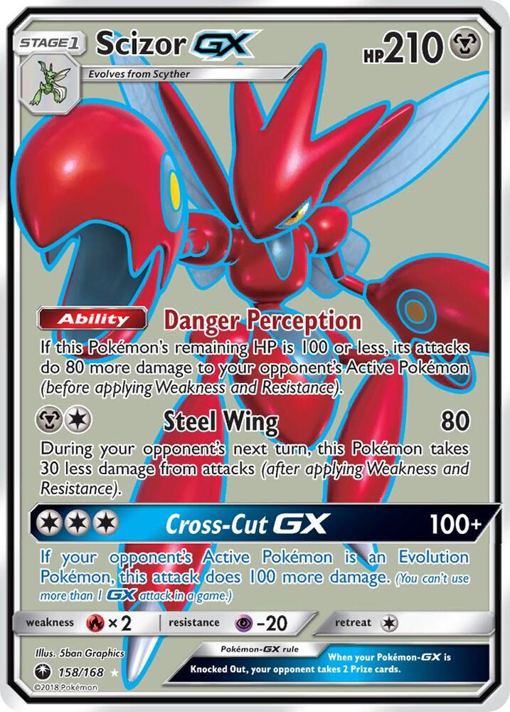 Scizor GX (Full Art) card image