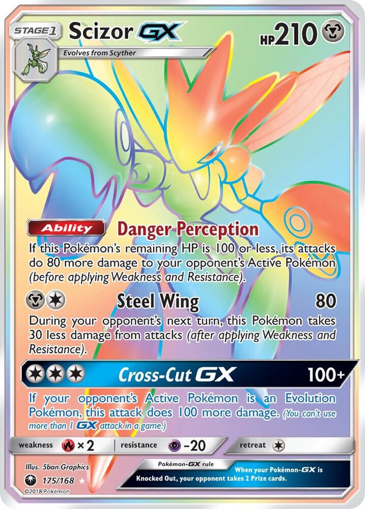 Scizor GX (Secret) card image