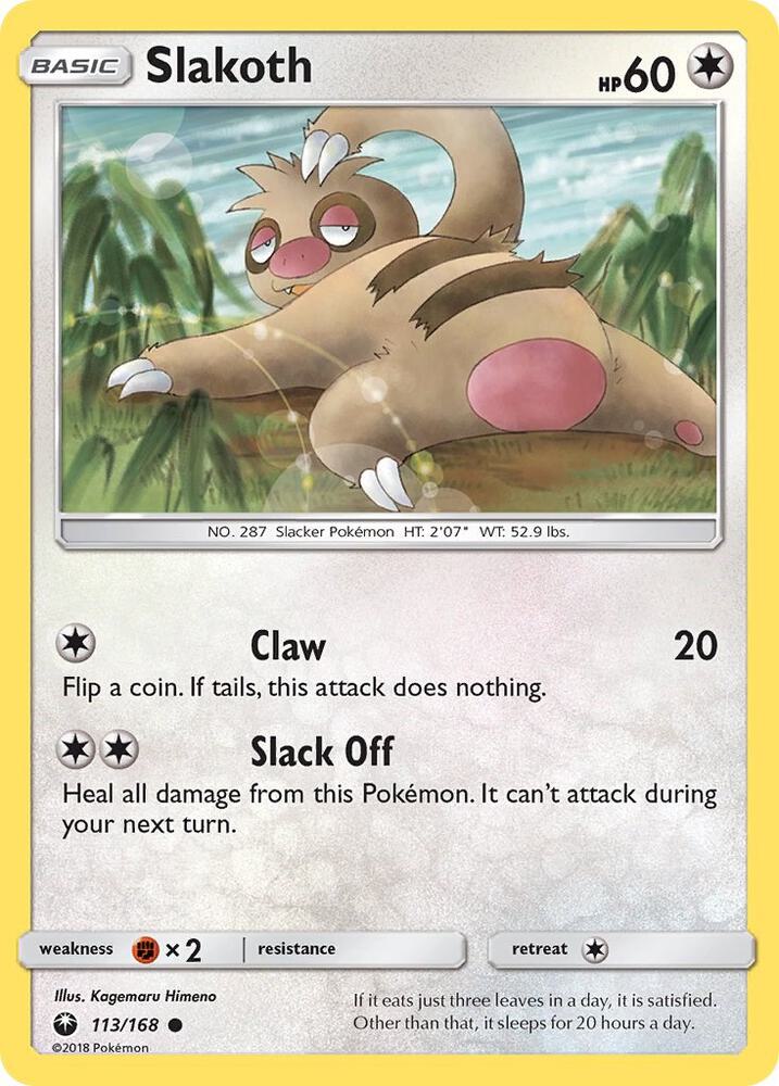 Slakoth card image