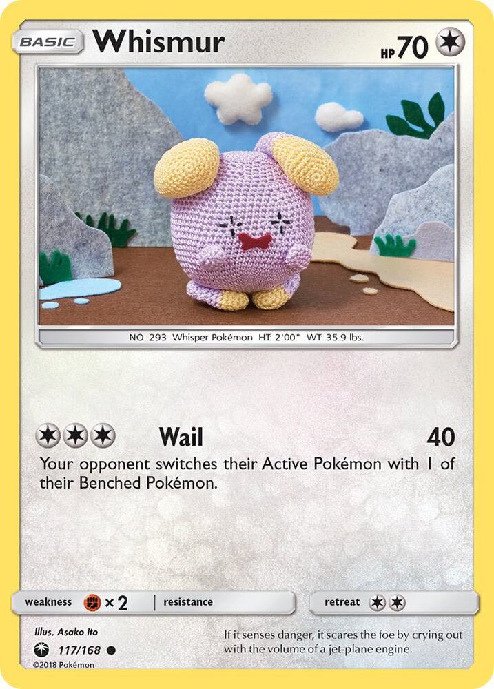 Whismur (117) card image