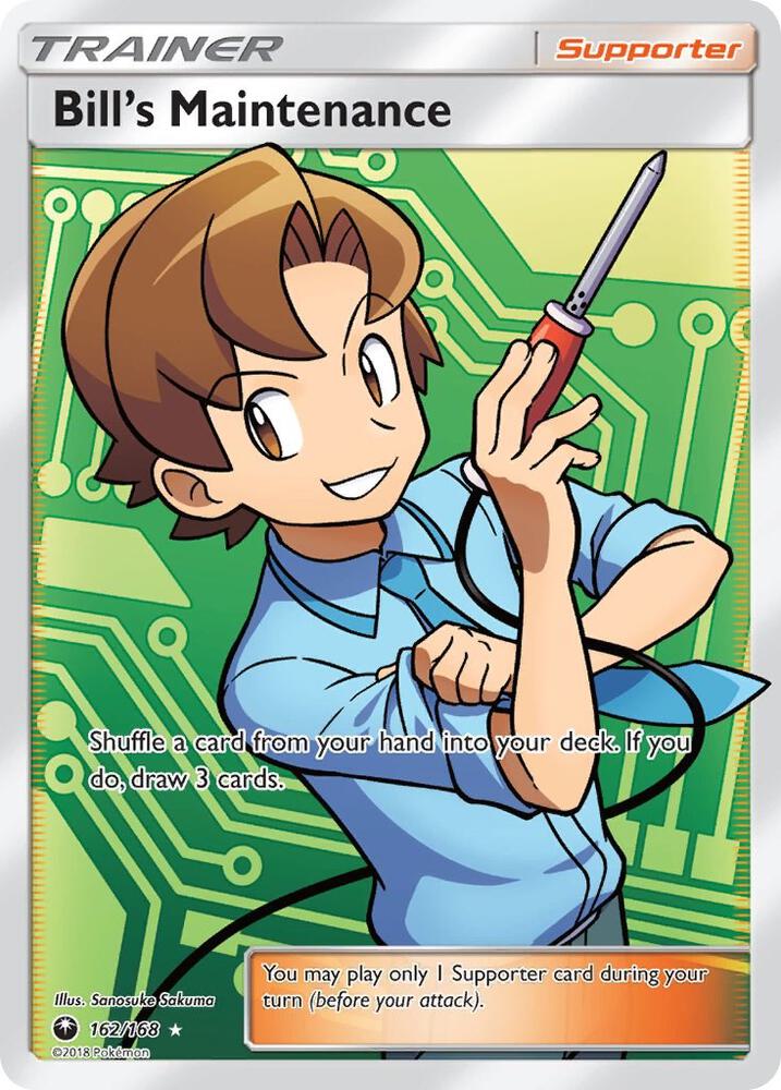 Bill's Maintenance (Full Art) card image
