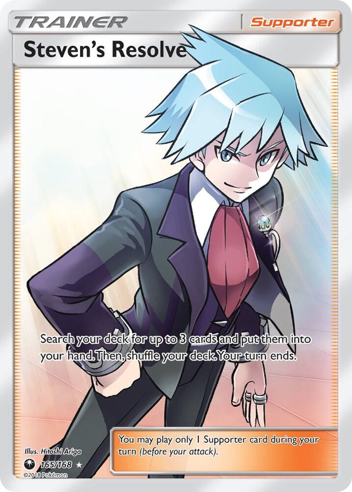 Steven's Resolve (Full Art) card image