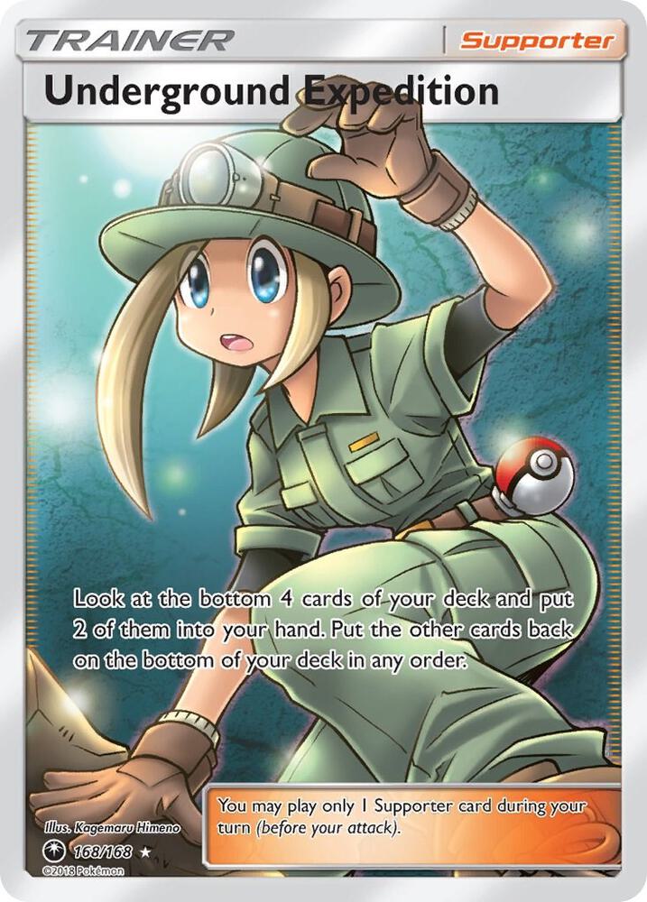 Underground Expedition (Full Art) card image