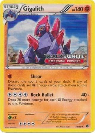 Gigalith - 53/98 (Prerelease) card image