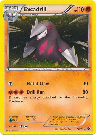 Excadrill - 56/98 (Cosmos Holo) card image