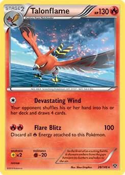 Talonflame - 28/146 (Cosmos Holo) card image