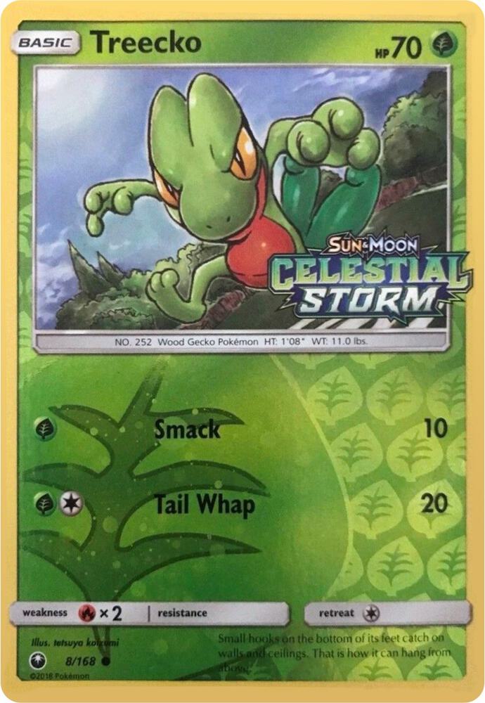 Treecko - 8/168 (Toys R Us) card image