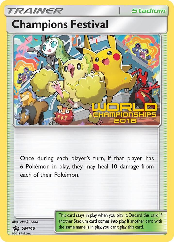 Champions Festival - SM148 (World Championships 2018) card image