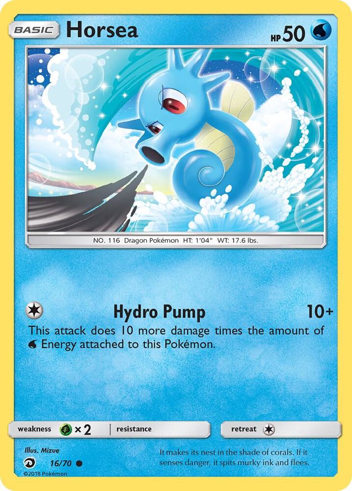 Horsea (16) card image