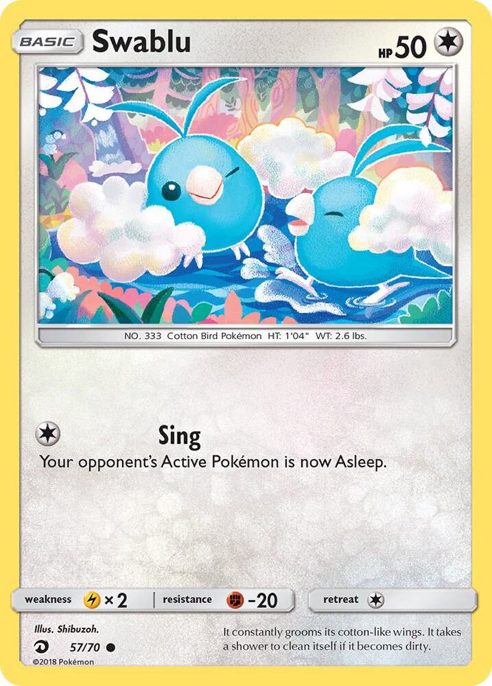 Swablu (57) card image
