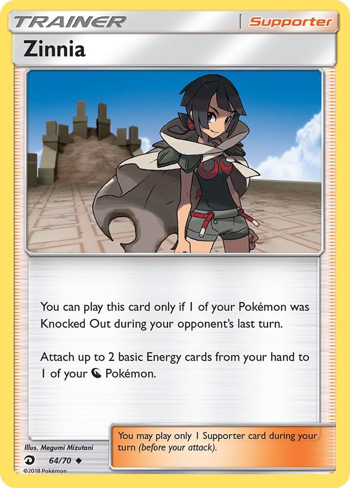 Zinnia card image