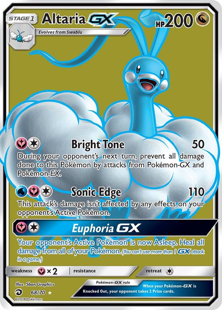 Altaria GX (Full Art) card image