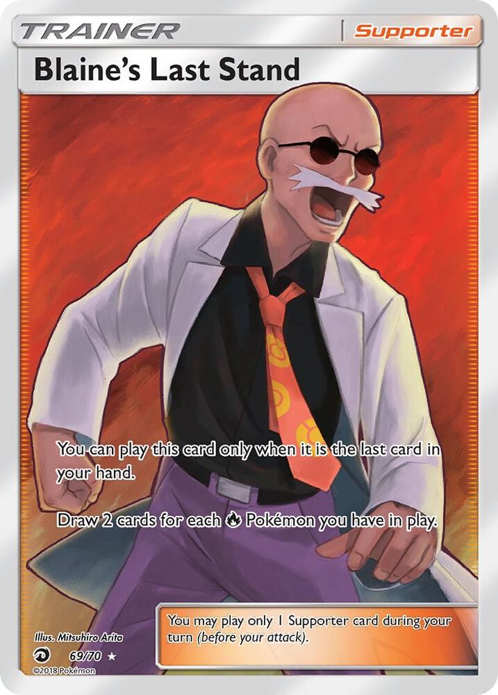 Blaine's Last Stand (Full Art) card image