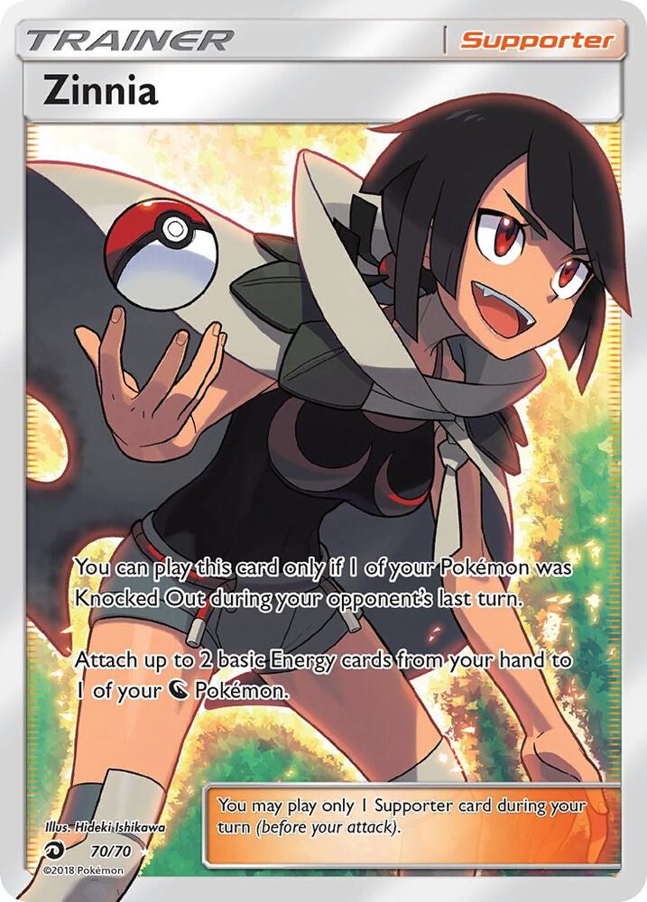 Zinnia (Full Art) card image