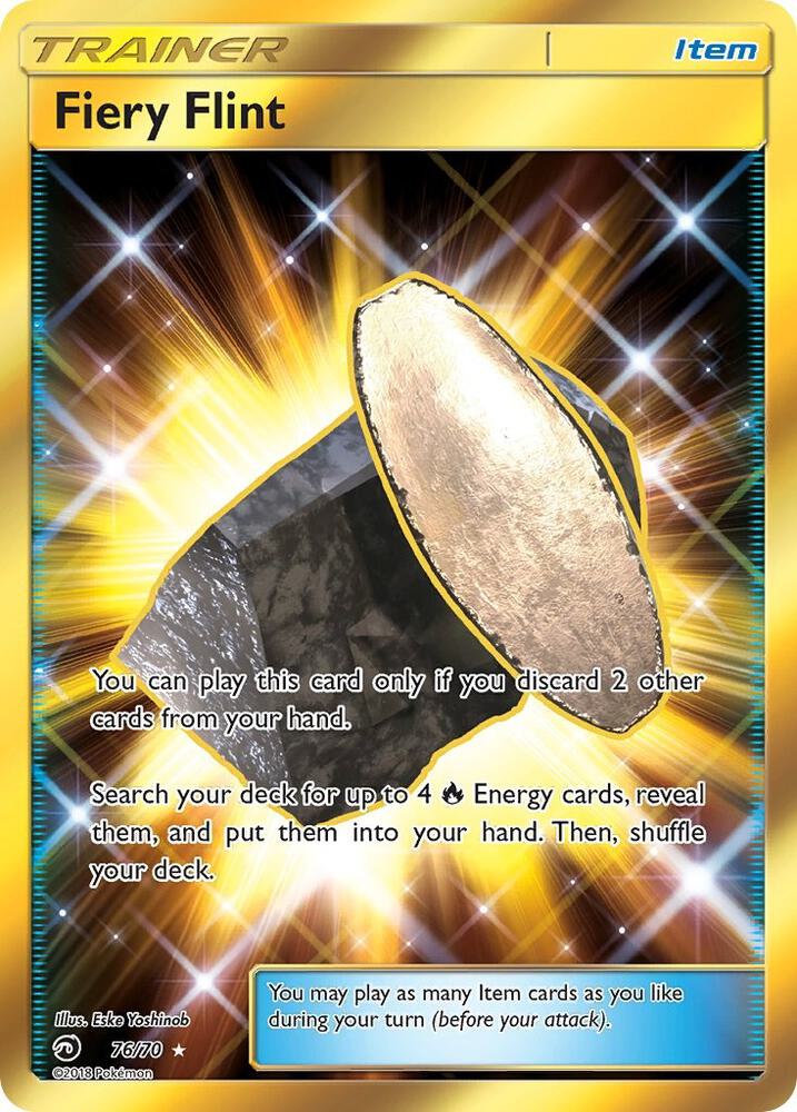 Fiery Flint (Secret) card image