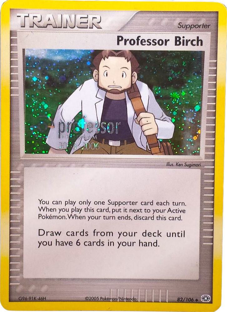 Professor Birch (2006) card image