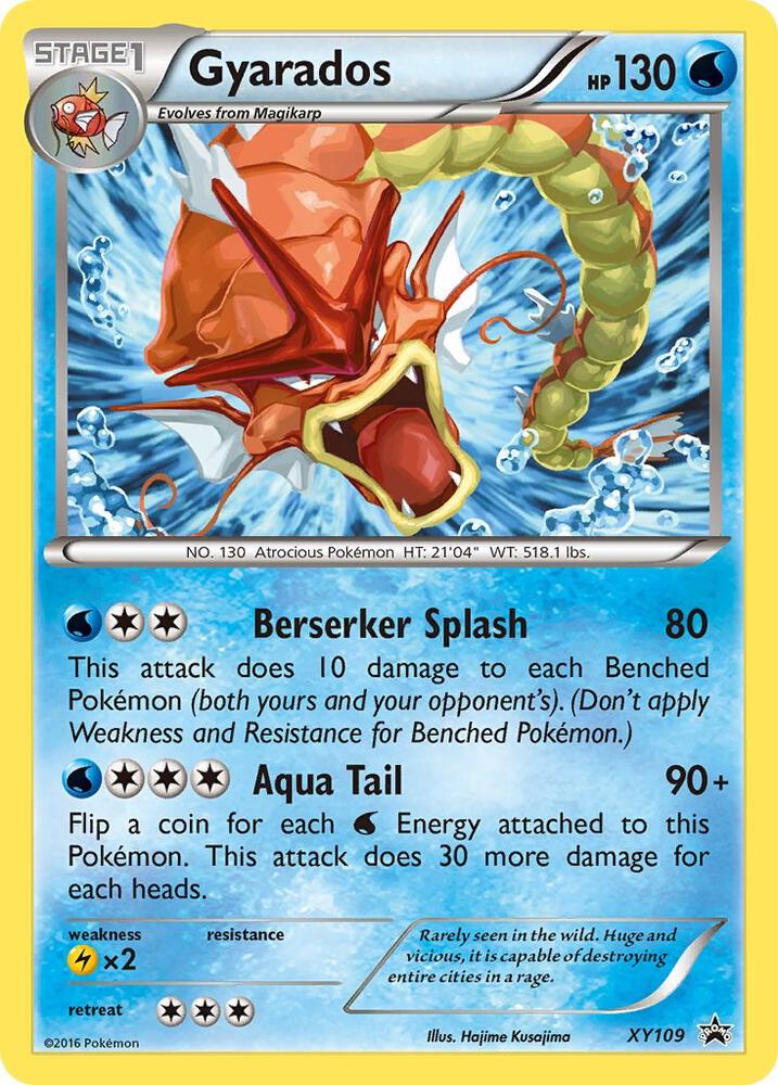 Gyarados - XY109 card image