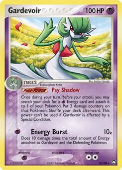 Gardevoir - 9/108 (EX Power Keepers) card image