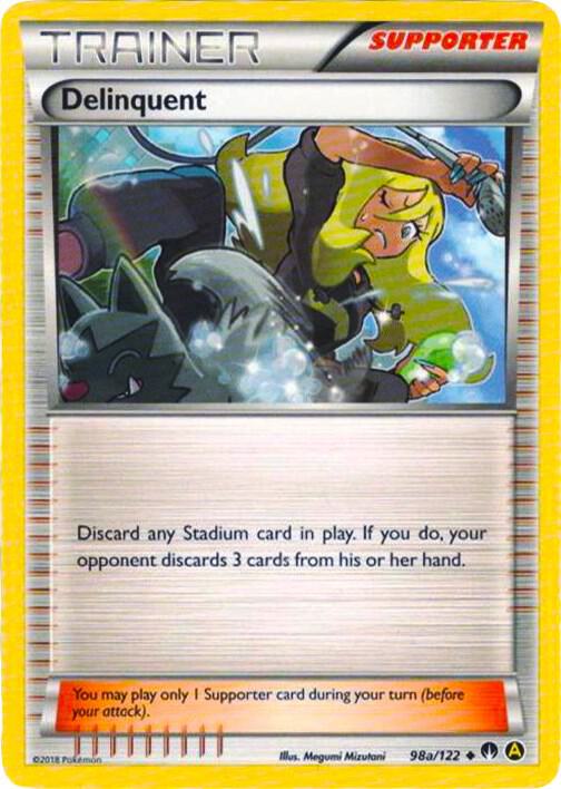 Delinquent - 98a/122 card image