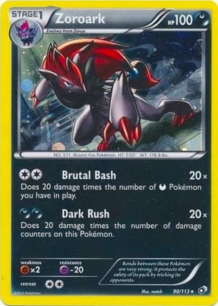 Zoroark - 90/113 (Cosmos Holo) card image