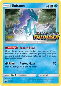 Suicune - SM149 (Prerelease) [Staff] card image