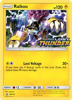 Raikou - SM150 (Prerelease) (Staff) card image