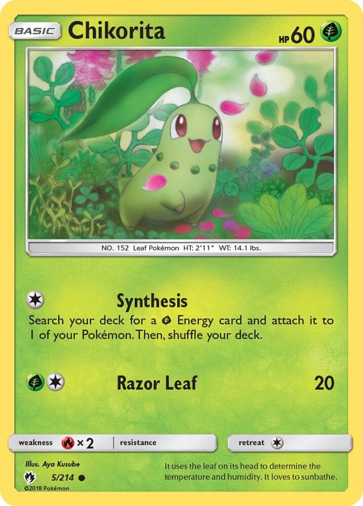 Chikorita (5) card image
