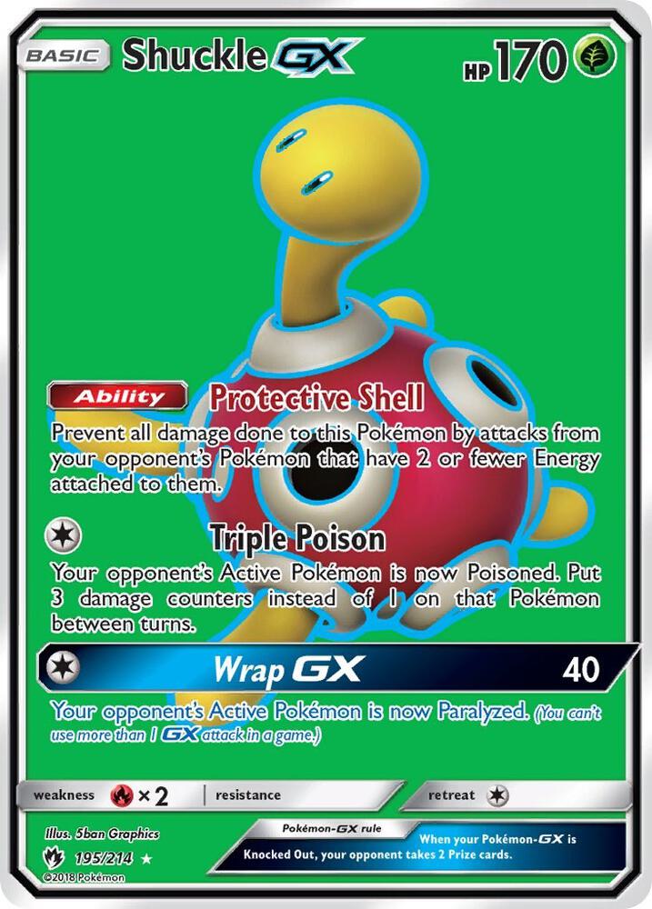 Shuckle GX (Full Art) card image