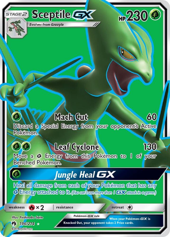Sceptile GX (Full Art) card image