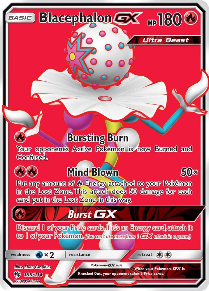 Blacephalon GX (Full Art) card image