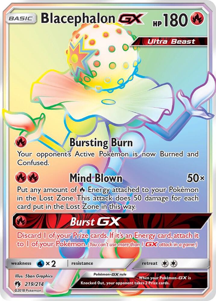 Blacephalon GX (Secret) card image
