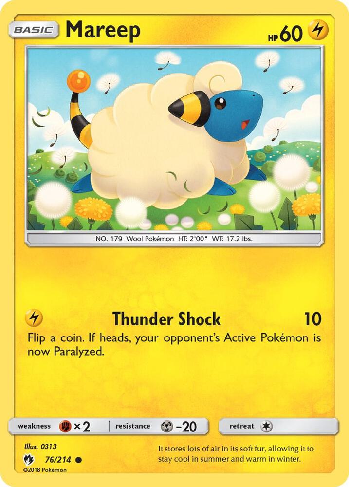 Mareep (76) card image