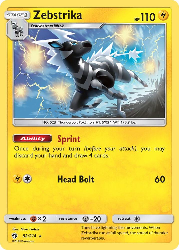 Zebstrika card image