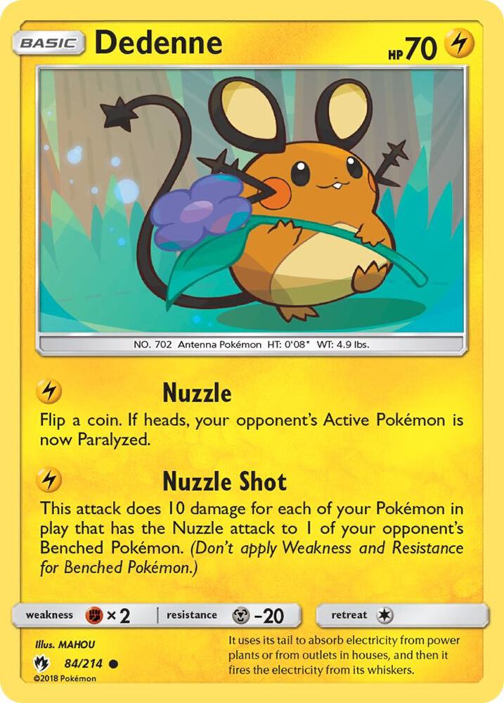 Dedenne (84) card image