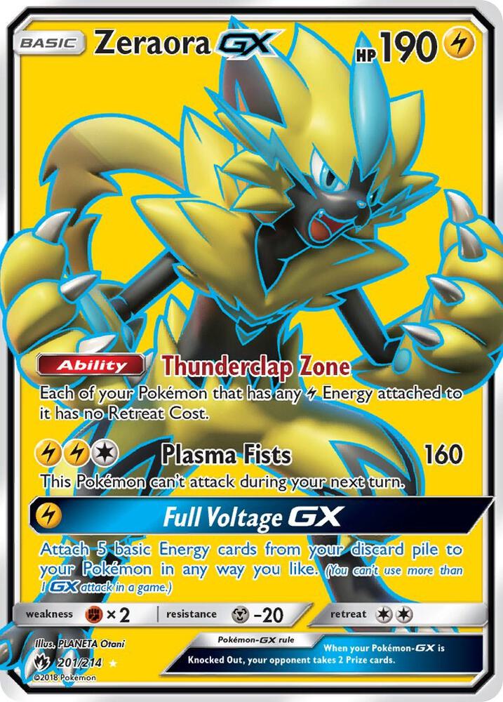 Zeraora GX (Full Art) card image