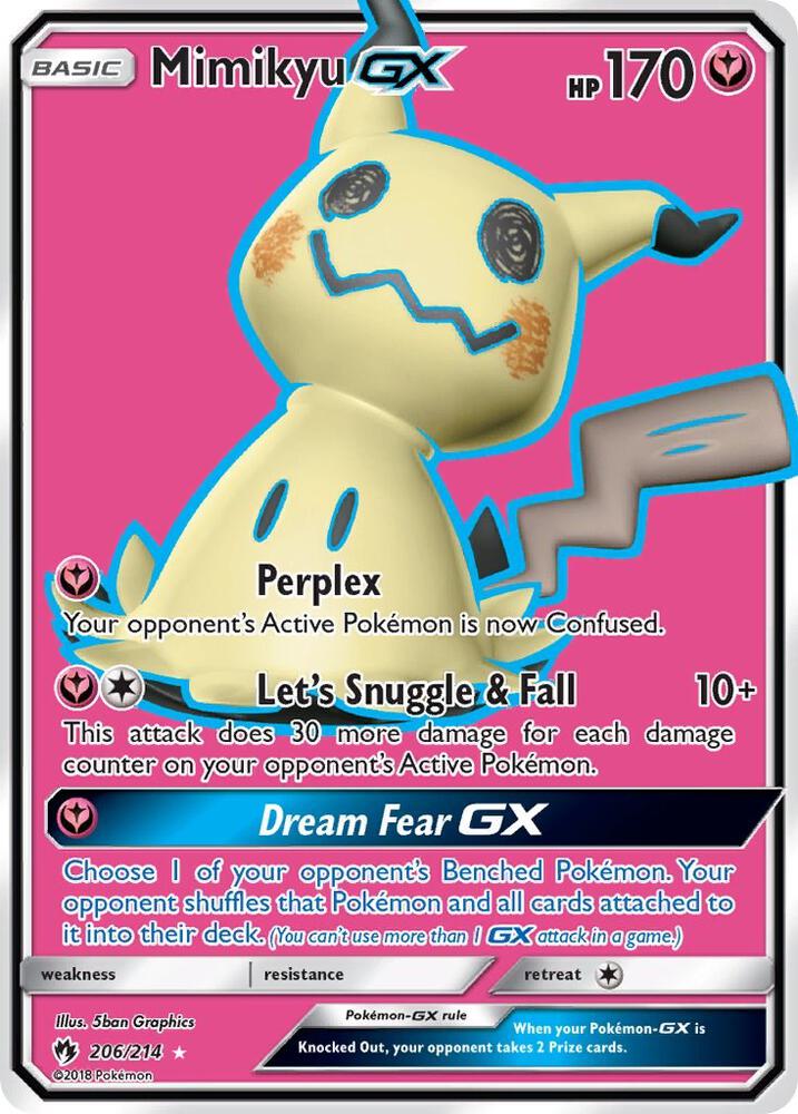 Mimikyu GX (Full Art) card image