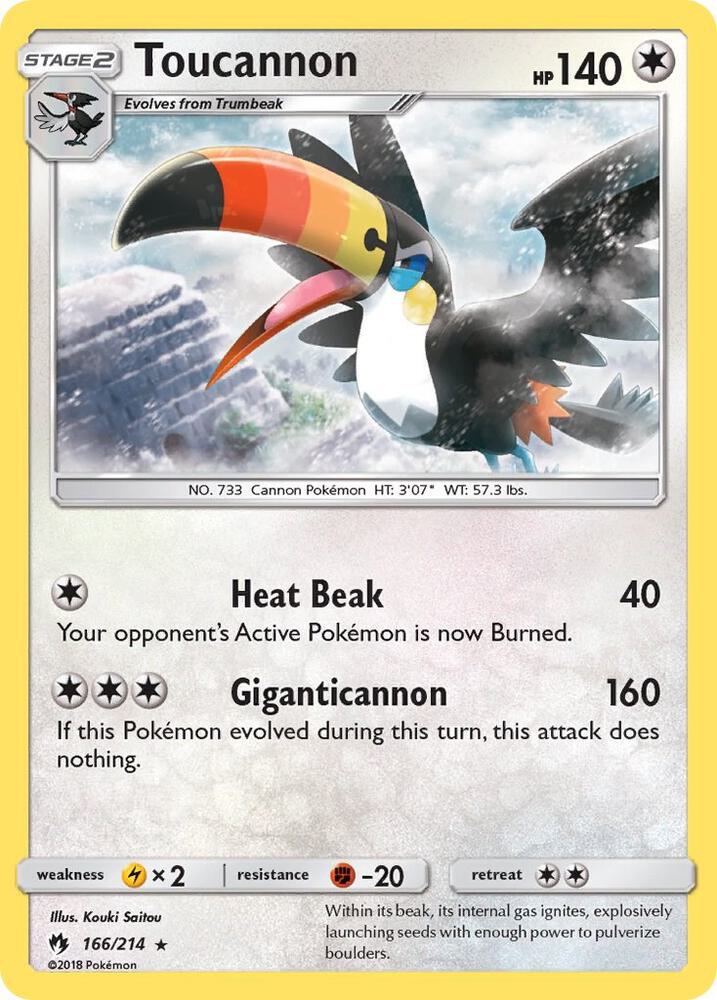 Toucannon card image
