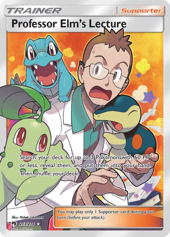 Professor Elm's Lecture (Full Art) card image