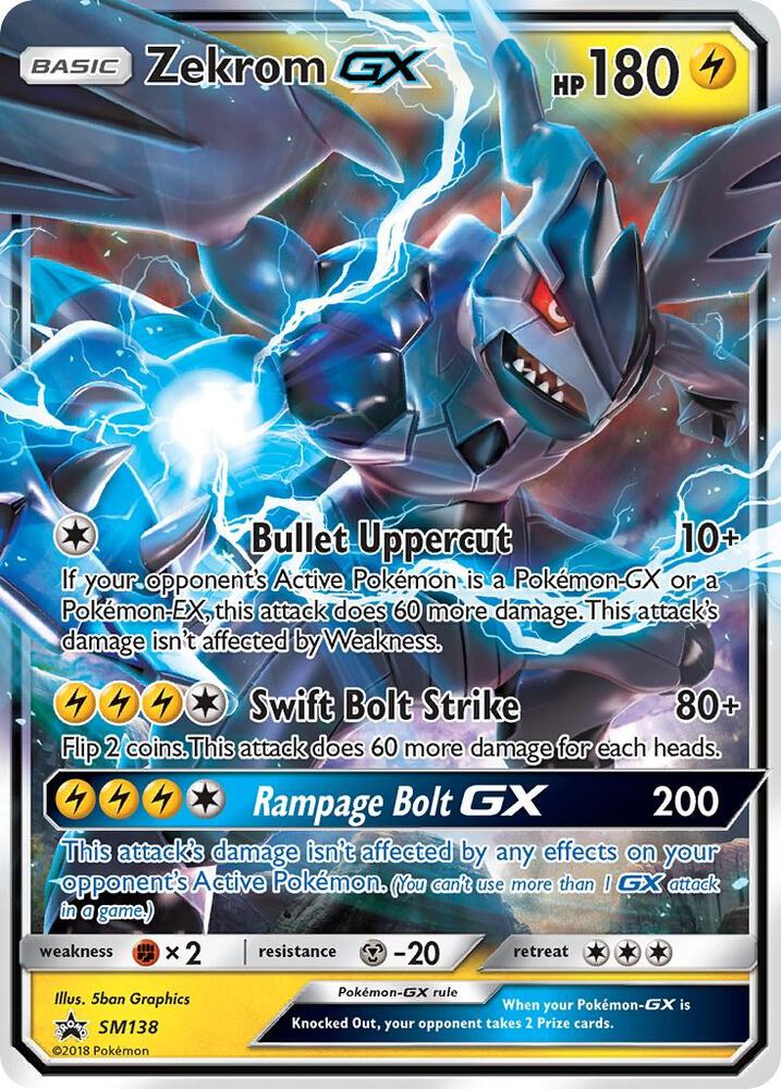 Zekrom GX - SM138 card image